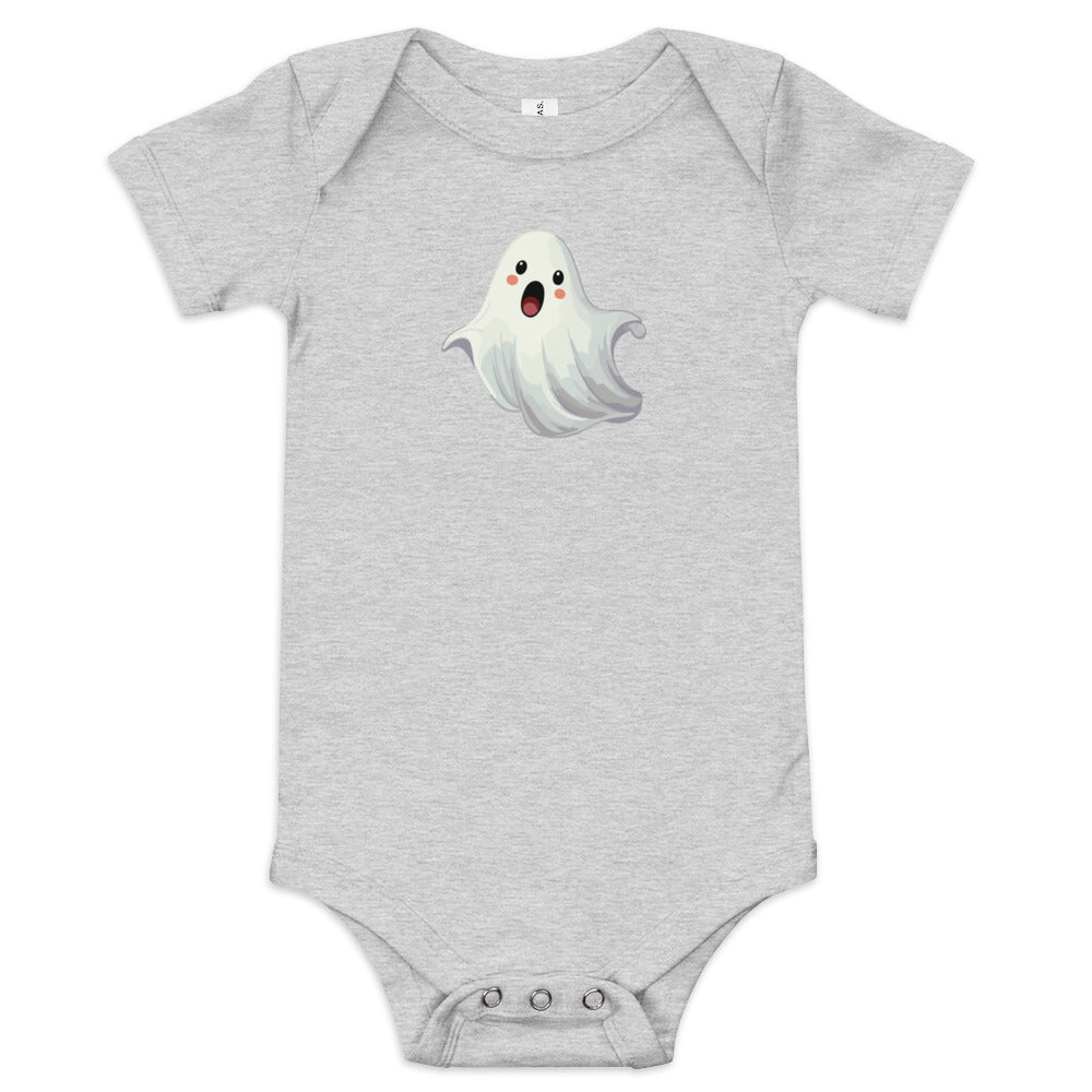 Ghost Halloween Baby short sleeve one piece