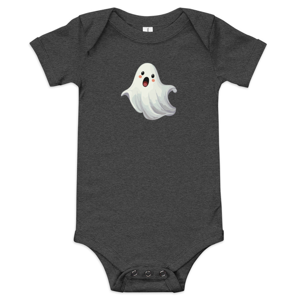 Ghost Halloween Baby short sleeve one piece