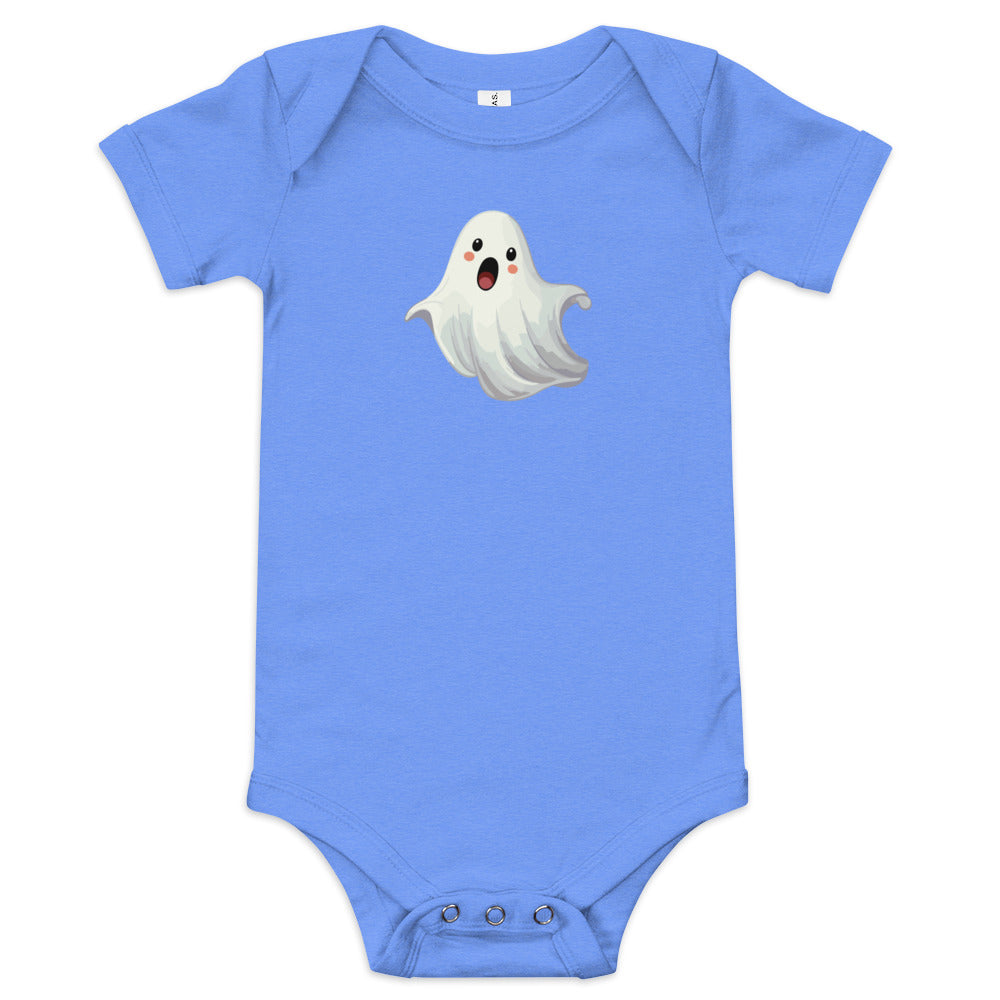 Ghost Halloween Baby short sleeve one piece