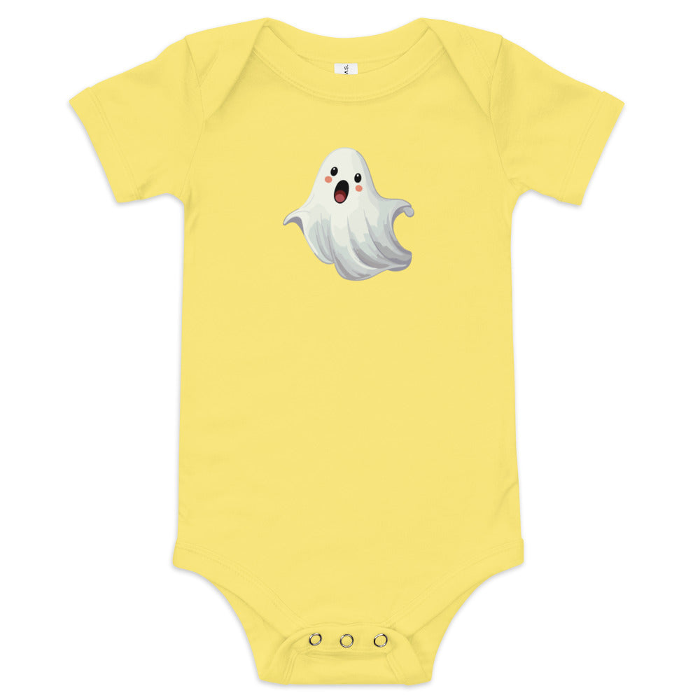 Ghost Halloween Baby short sleeve one piece