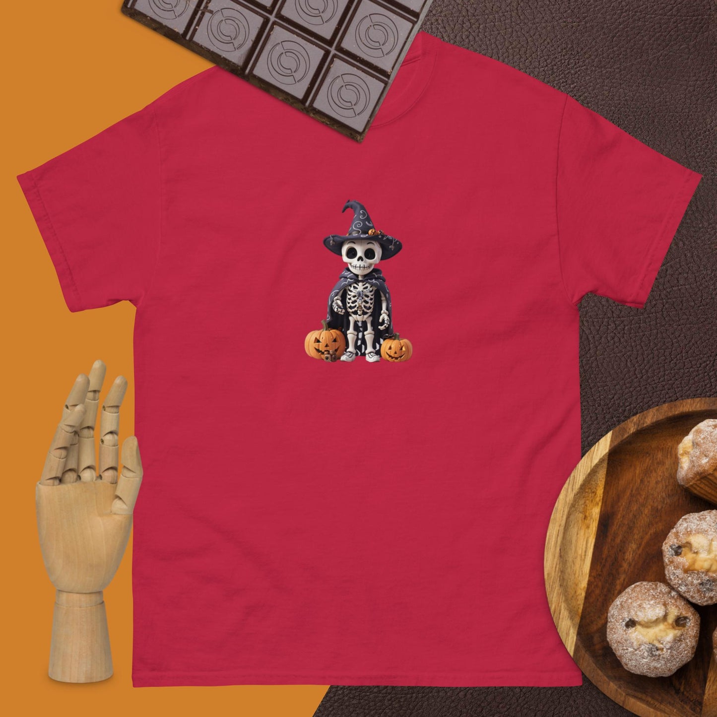 Cute Skeleton Halloween classic tee
