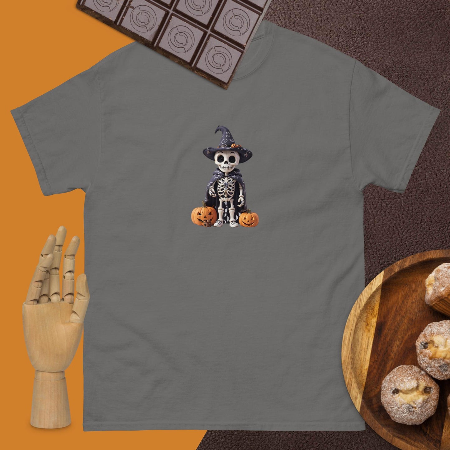 Cute Skeleton Halloween classic tee