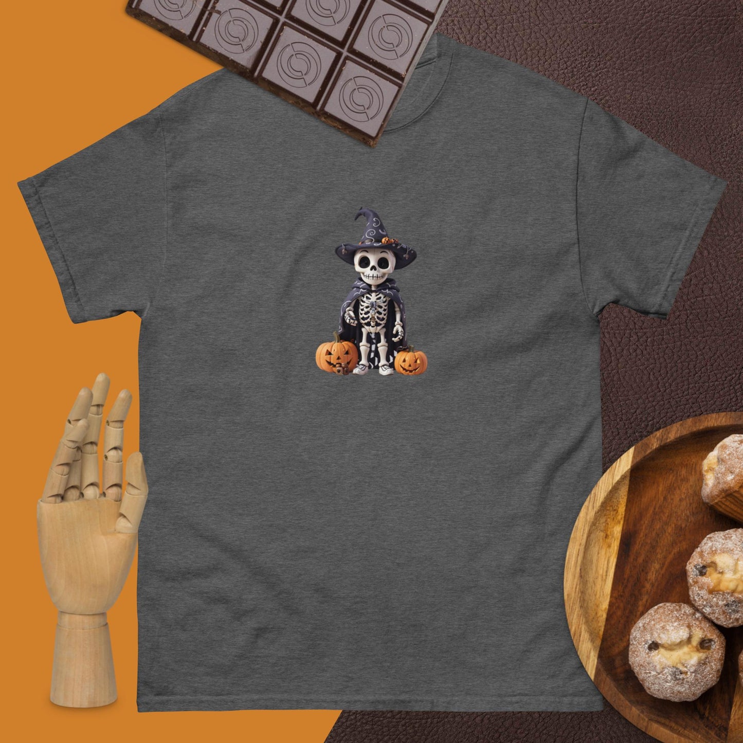 Cute Skeleton Halloween classic tee