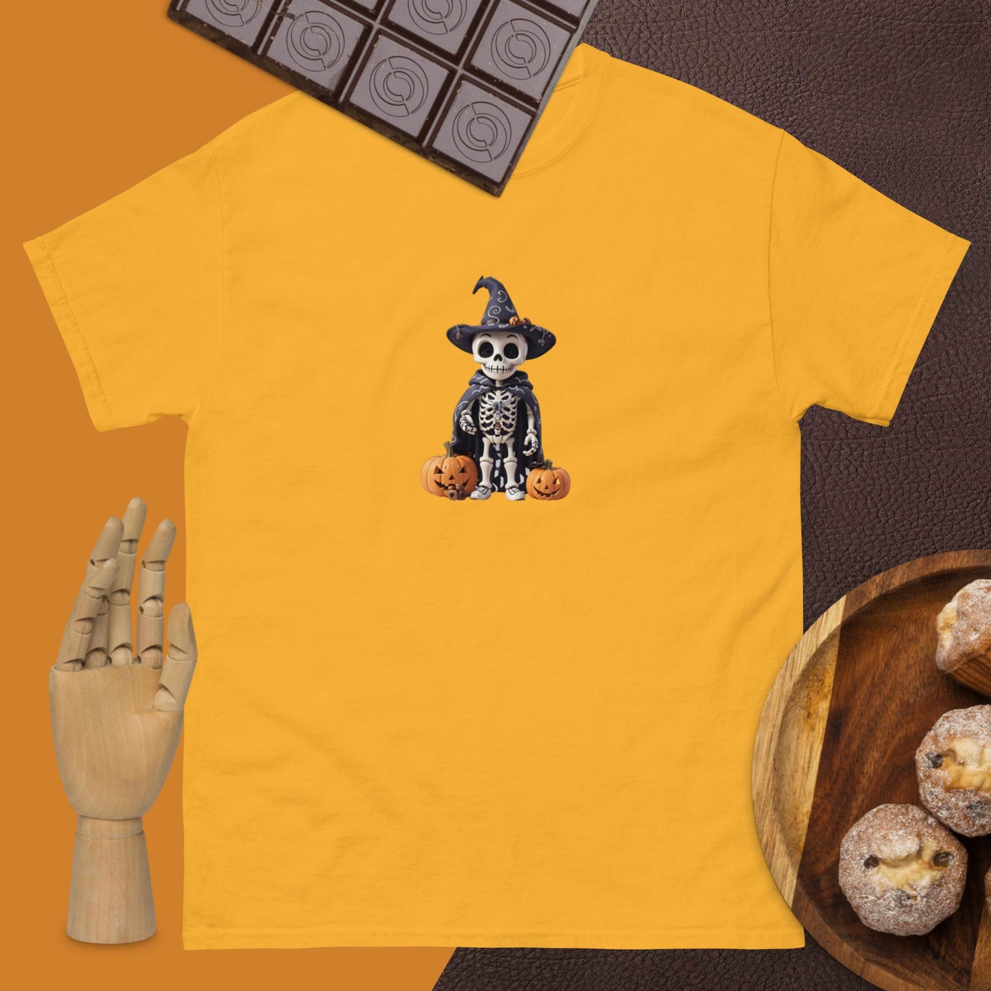 Cute Skeleton Halloween classic tee