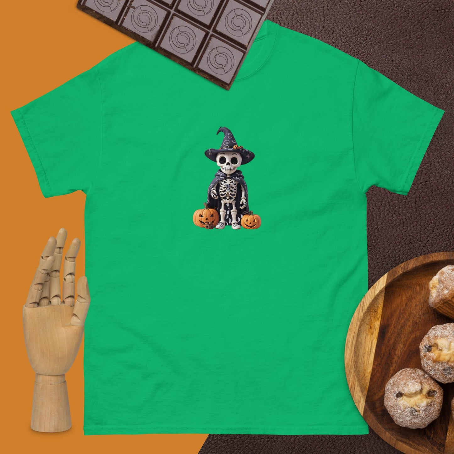 Cute Skeleton Halloween classic tee