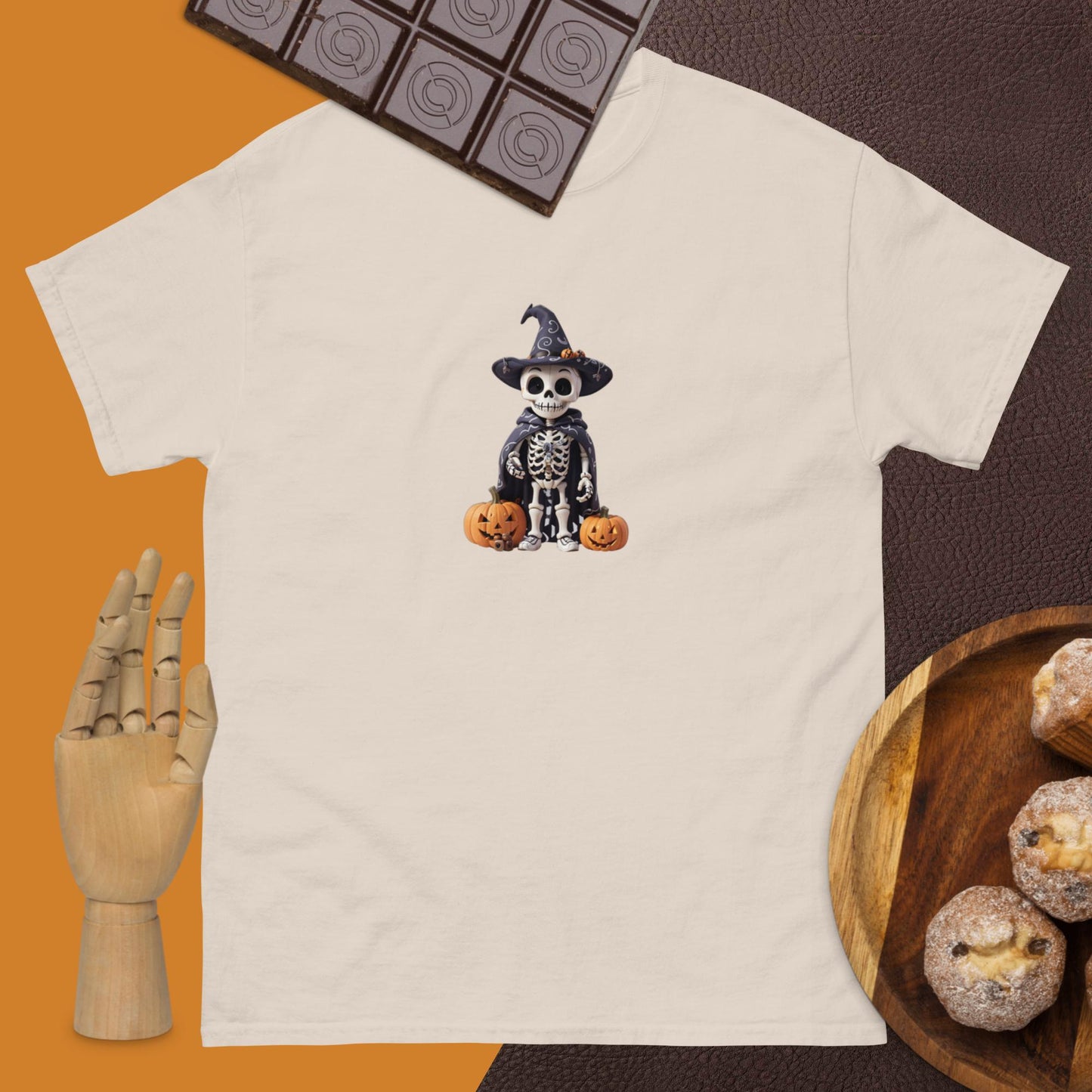 Cute Skeleton Halloween classic tee