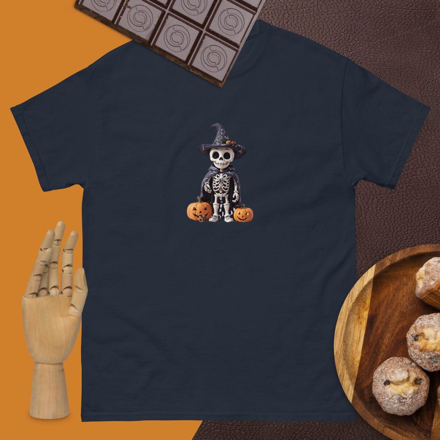 Cute Skeleton Halloween classic tee