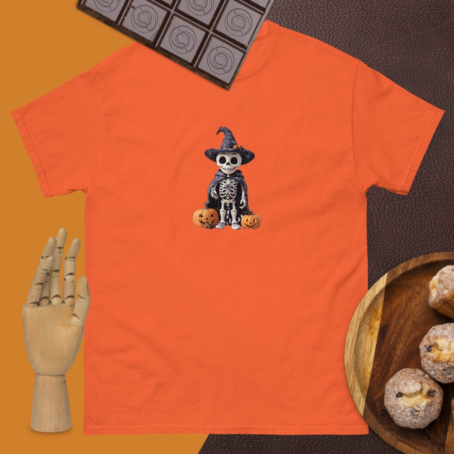 Cute Skeleton Halloween classic tee