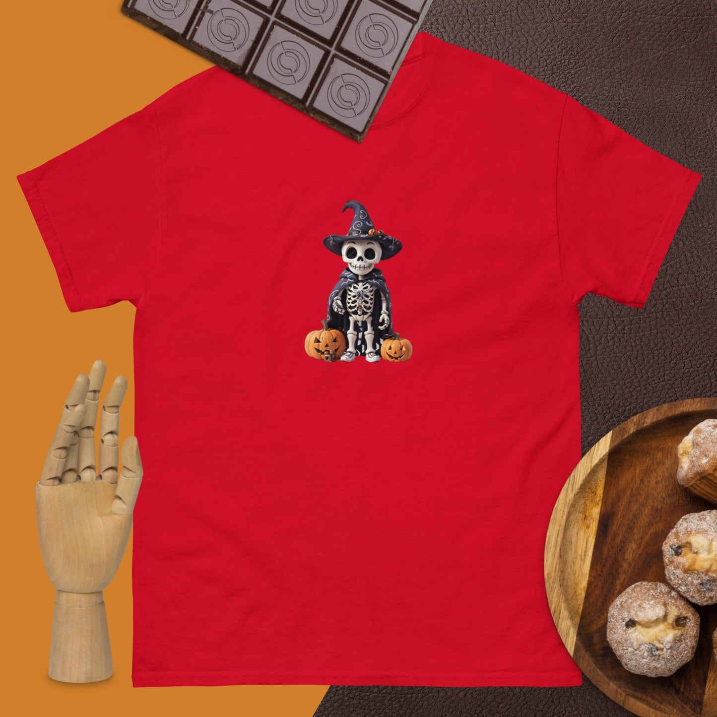 Cute Skeleton Halloween classic tee