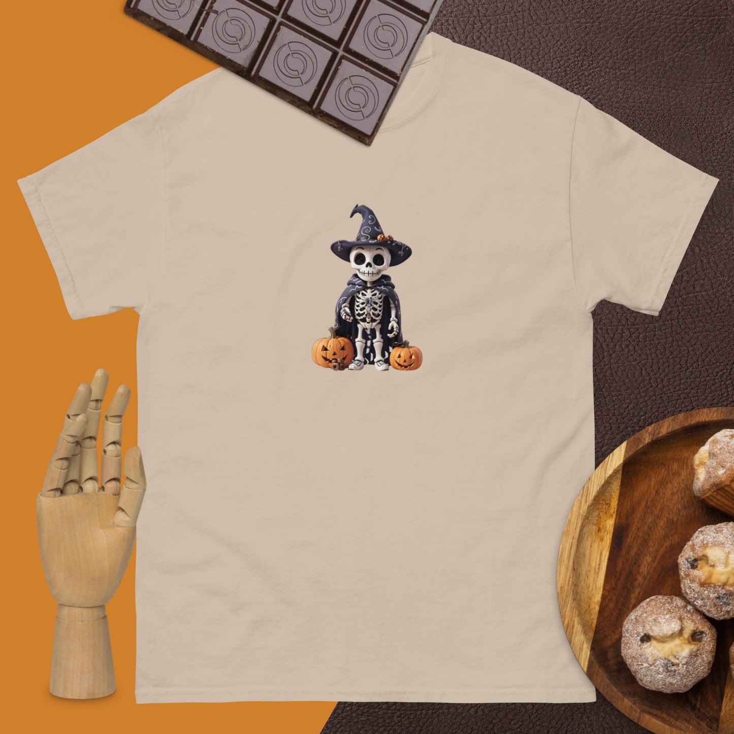 Cute Skeleton Halloween classic tee