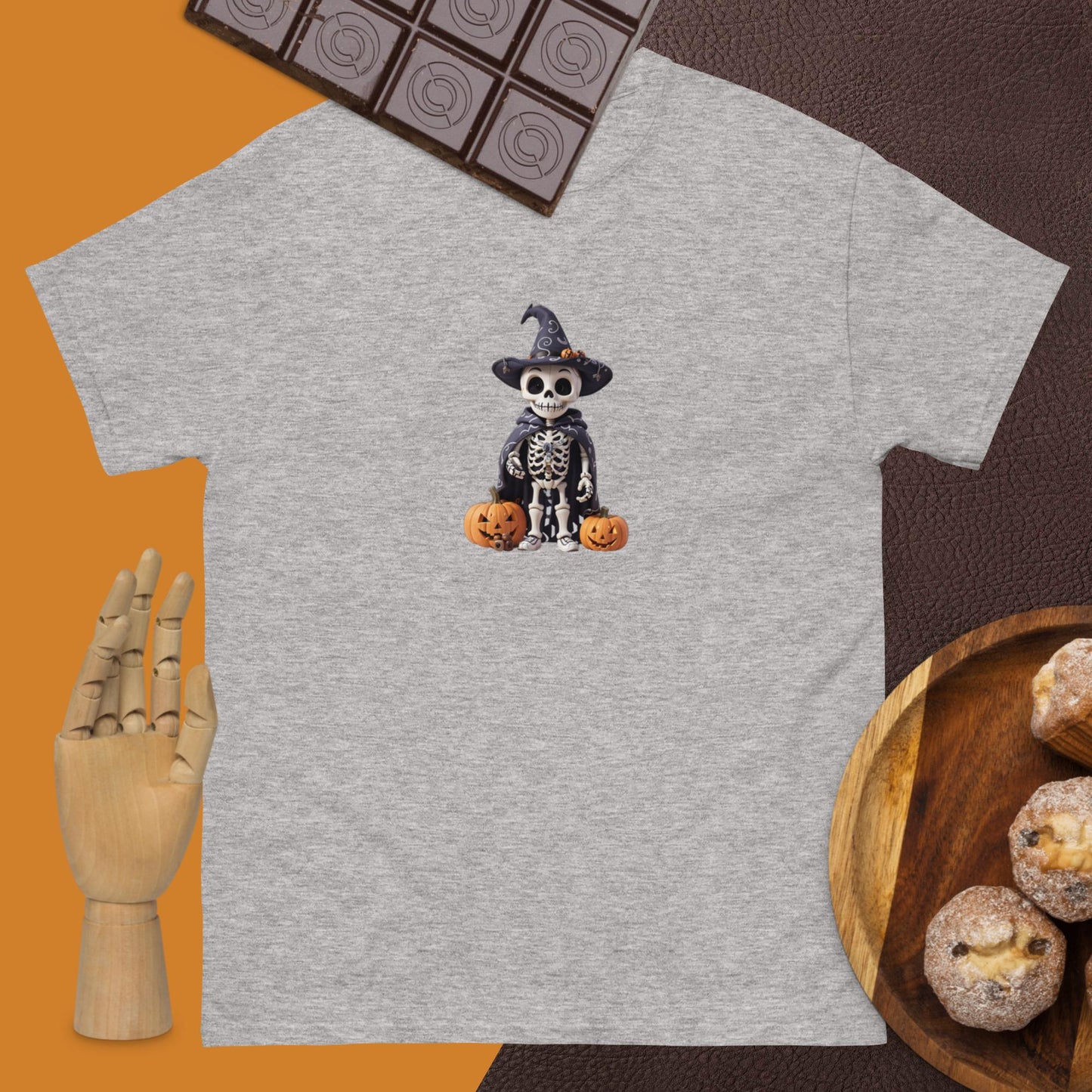 Cute Skeleton Halloween classic tee