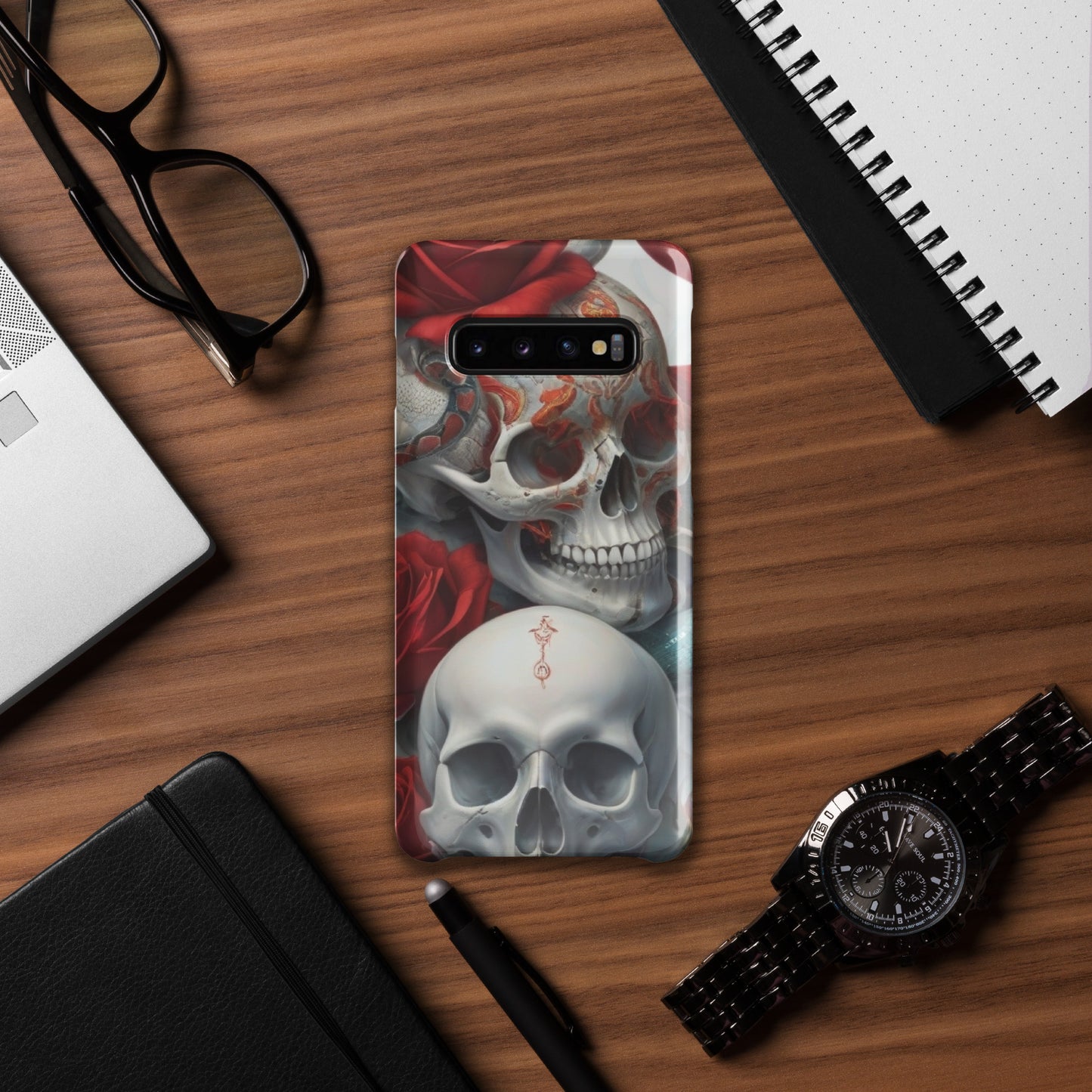 Skull and Rose Snap case for Samsung®