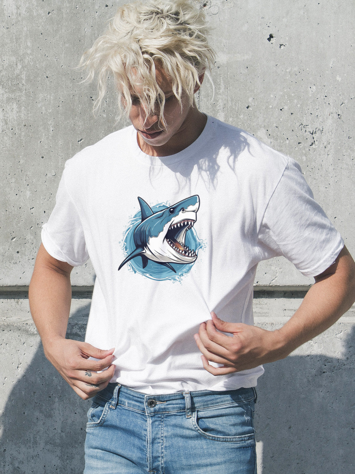 Shark Men's classic tee