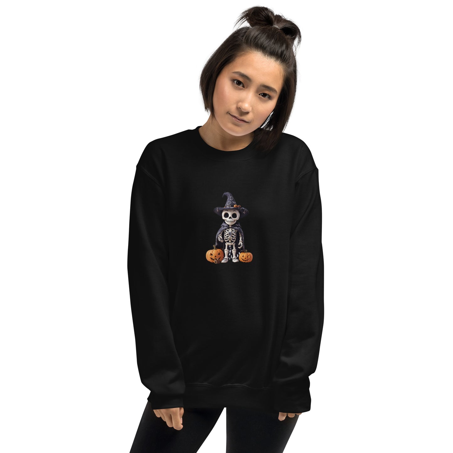 Cute Skeleton Halloween Sweatshirt