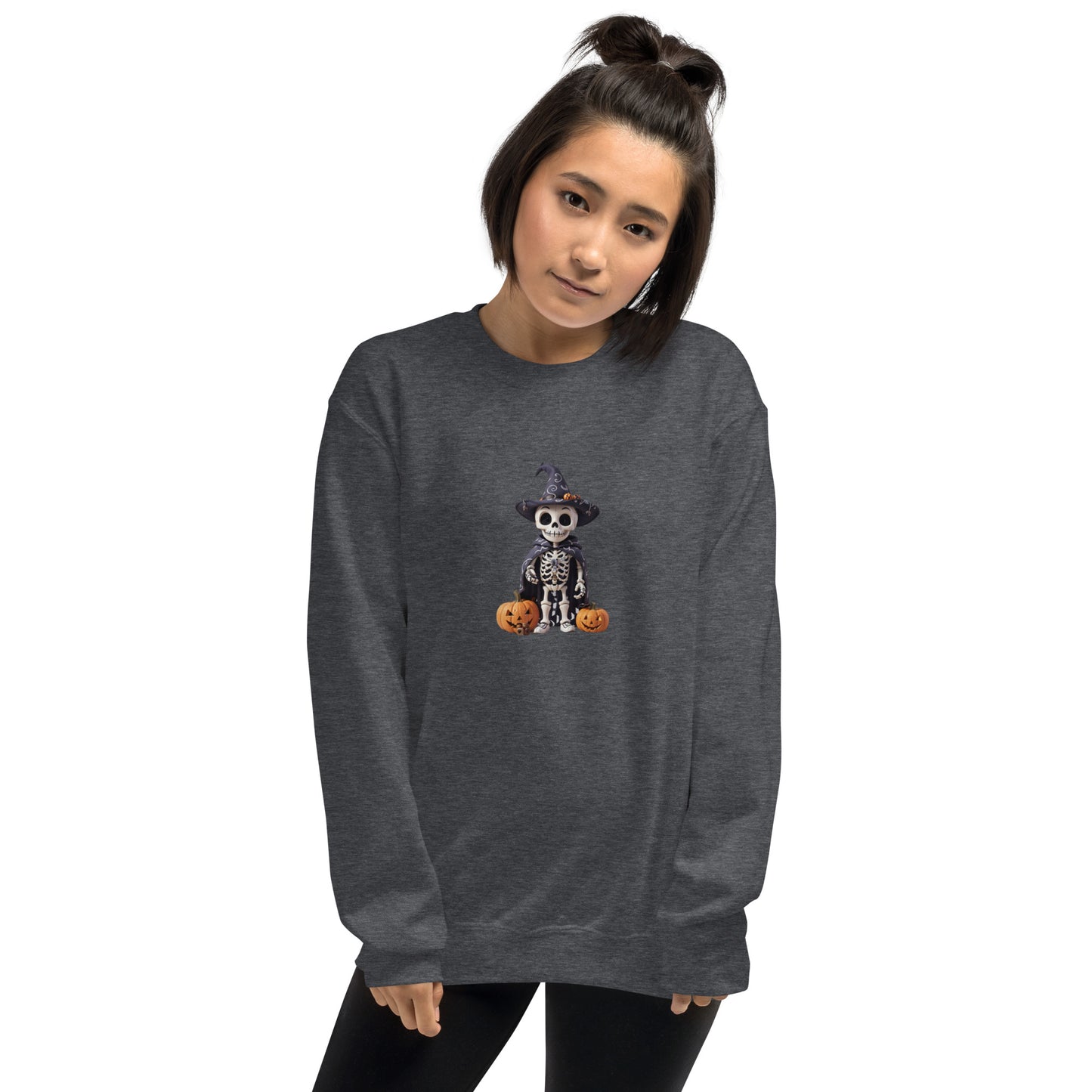 Cute Skeleton Halloween Sweatshirt