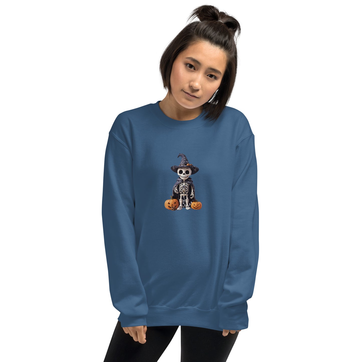 Cute Skeleton Halloween Sweatshirt