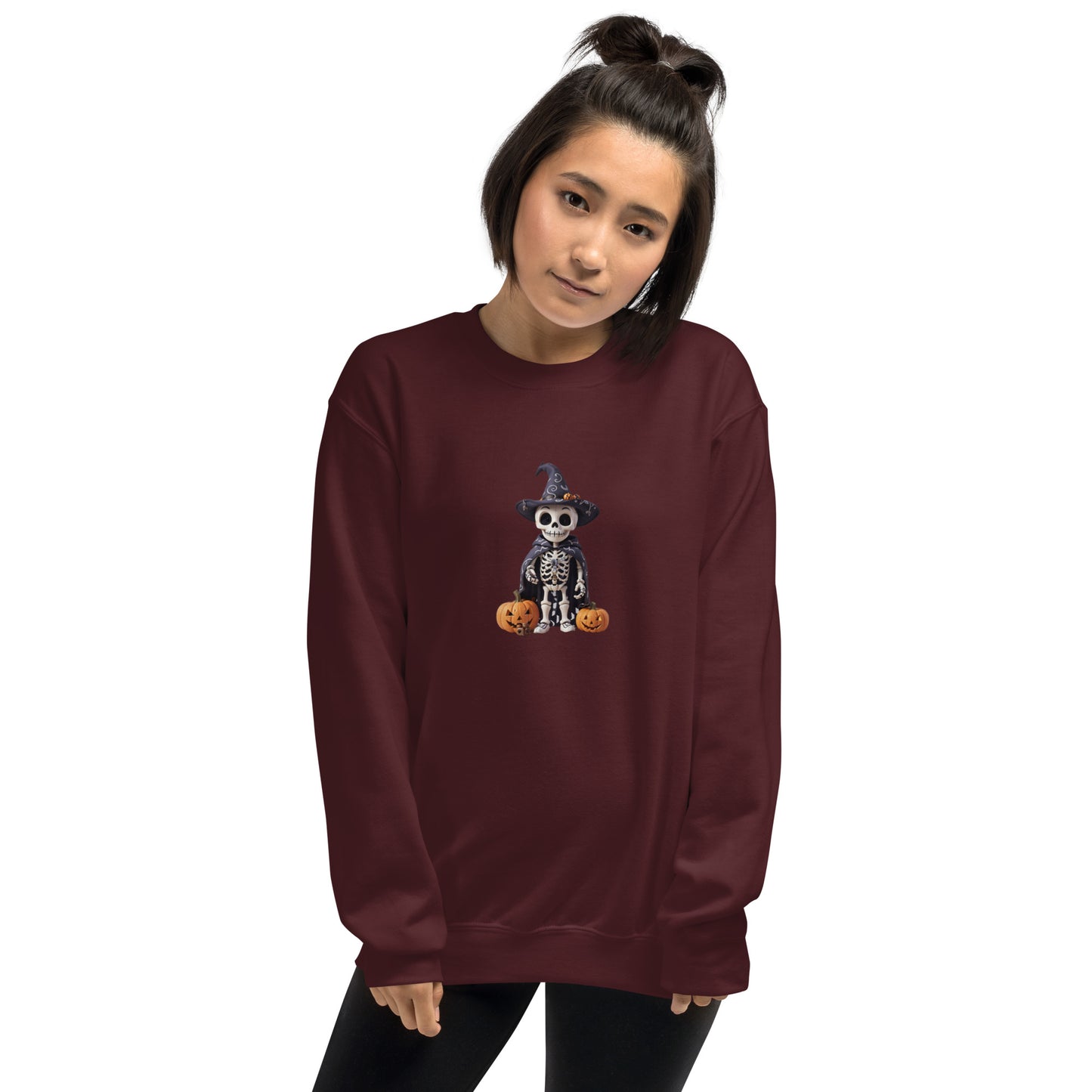 Cute Skeleton Halloween Sweatshirt