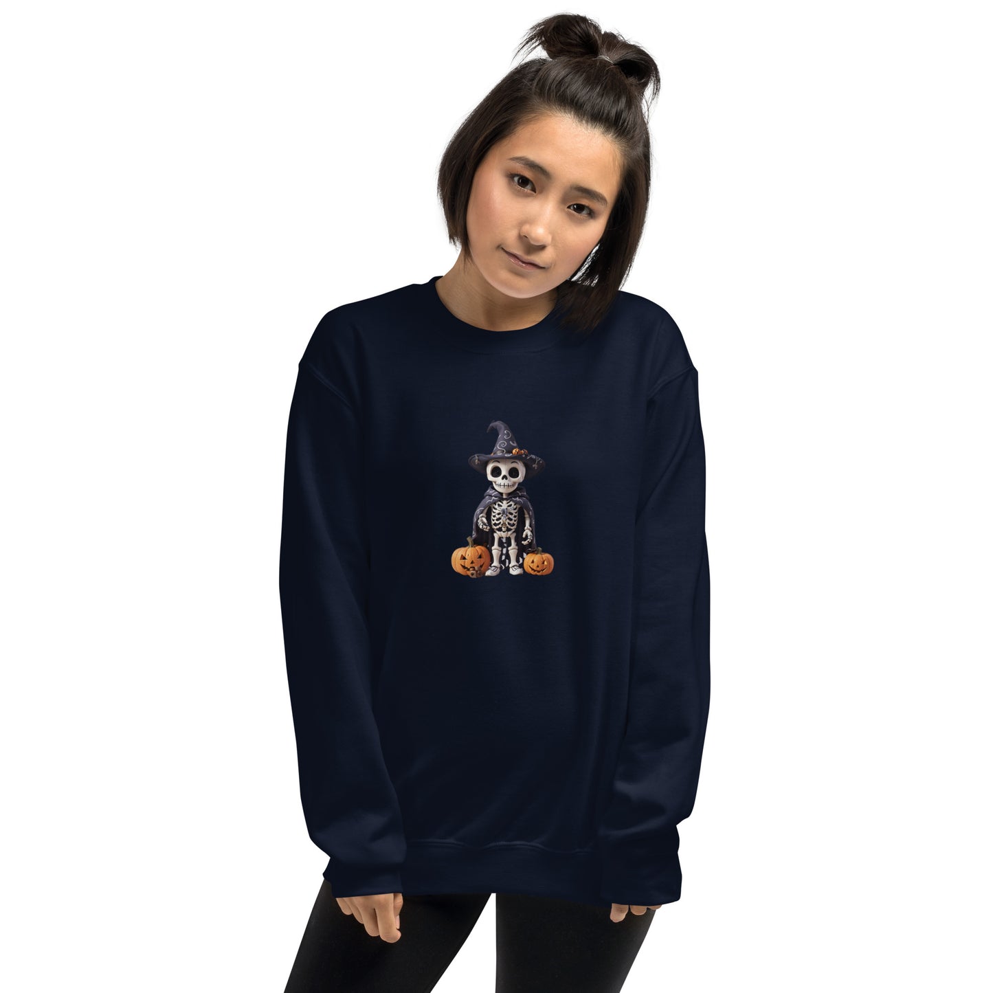 Cute Skeleton Halloween Sweatshirt