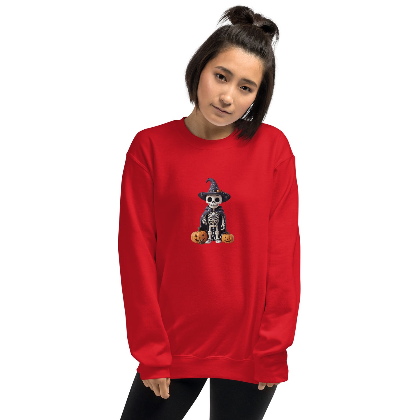 Cute Skeleton Halloween Sweatshirt