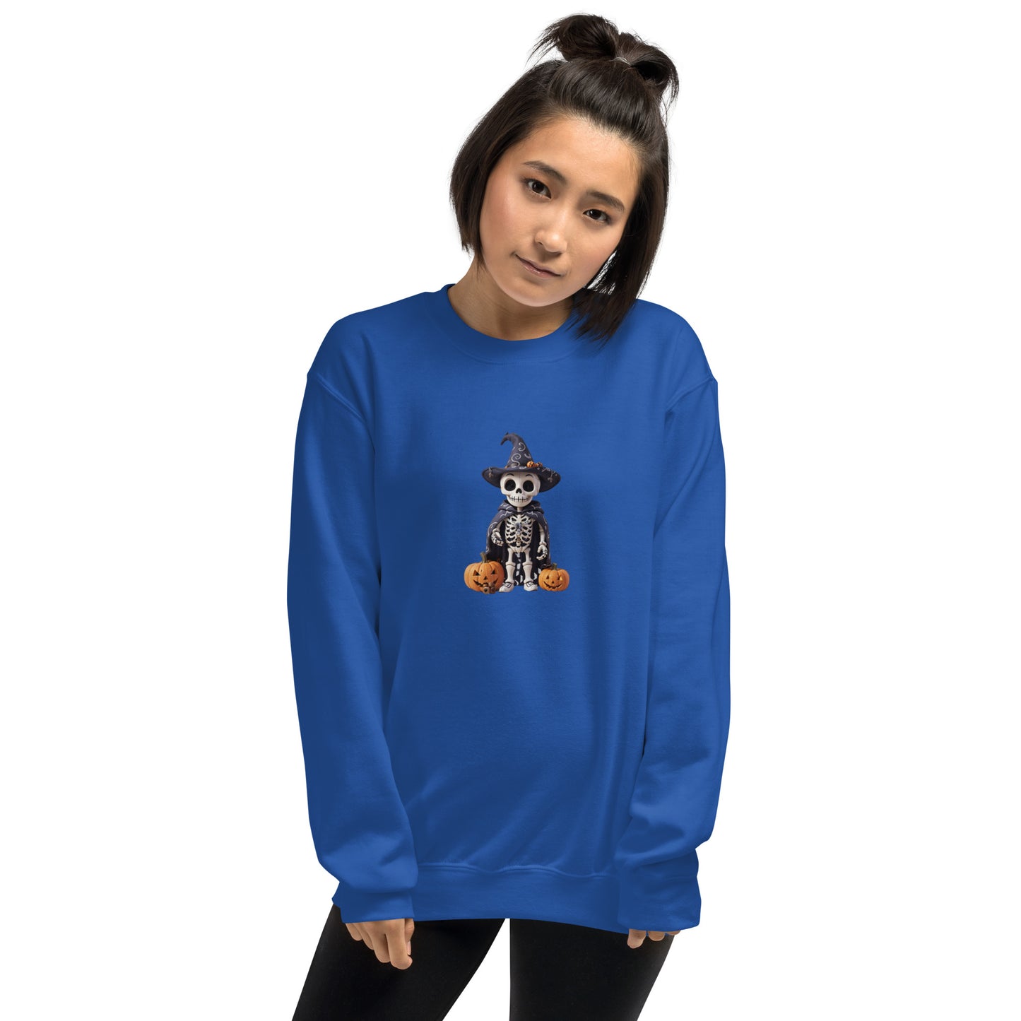 Cute Skeleton Halloween Sweatshirt