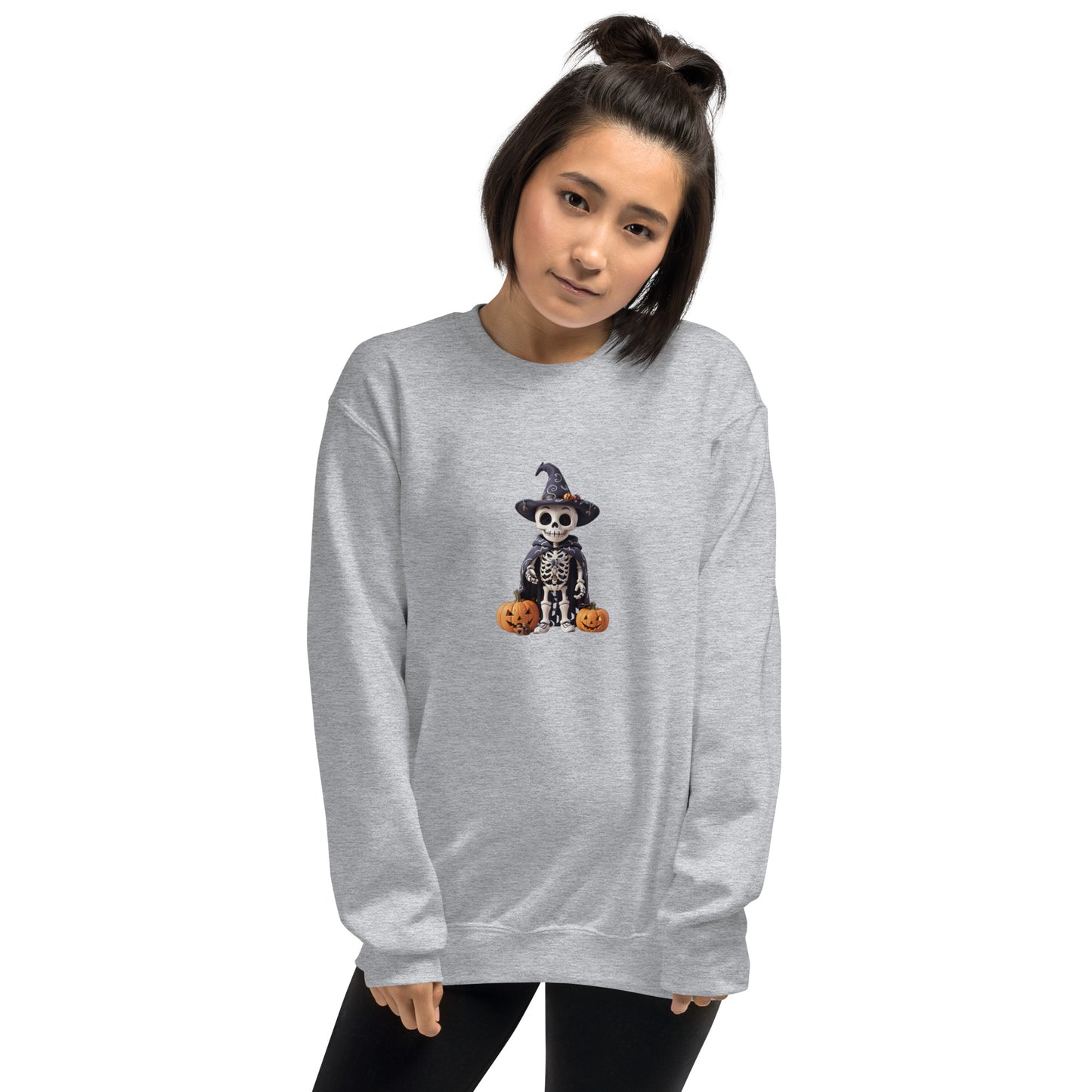Cute Skeleton Halloween Sweatshirt