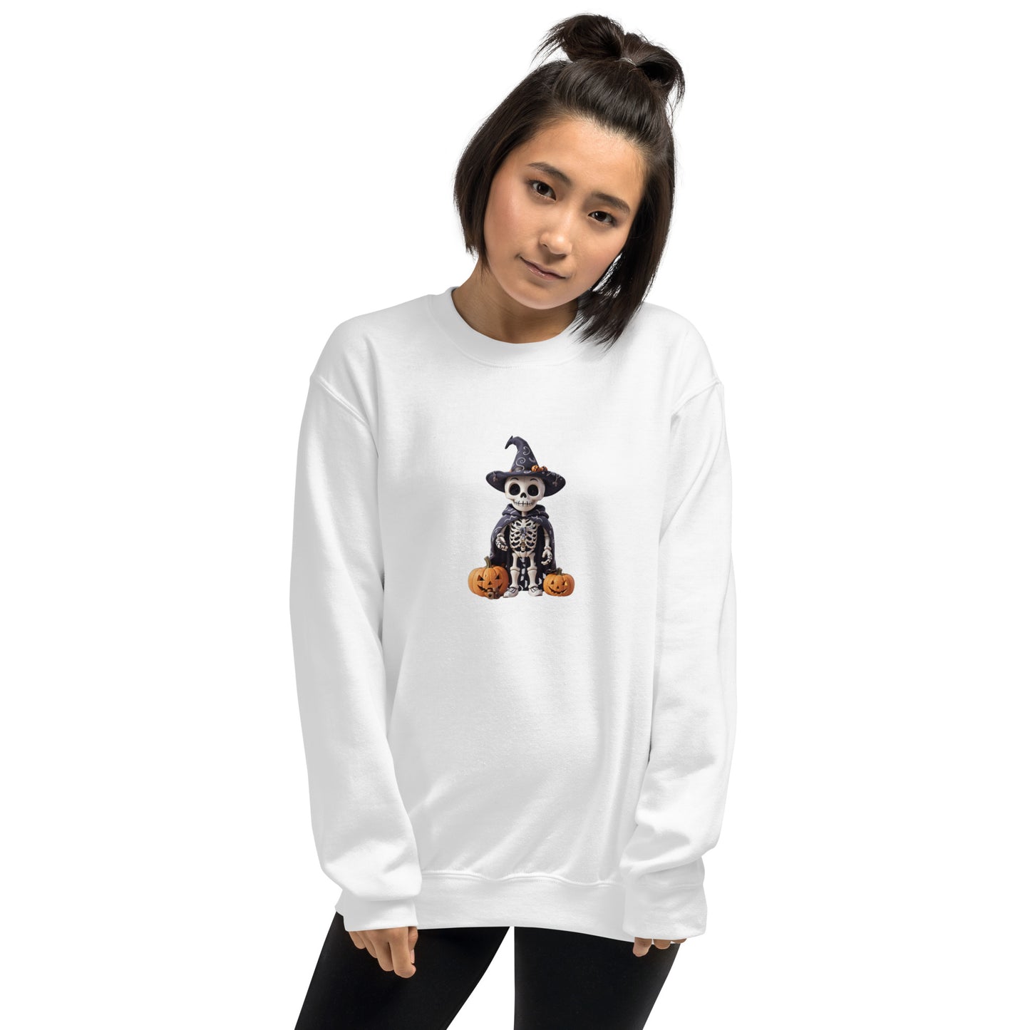 Cute Skeleton Halloween Sweatshirt