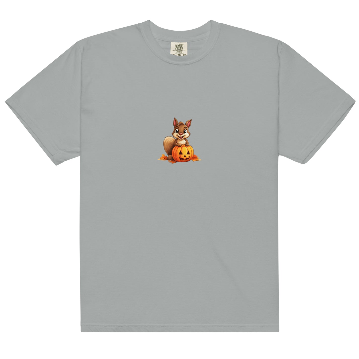 Halloween Squirrell Adult garment-dyed heavyweight t-shirt