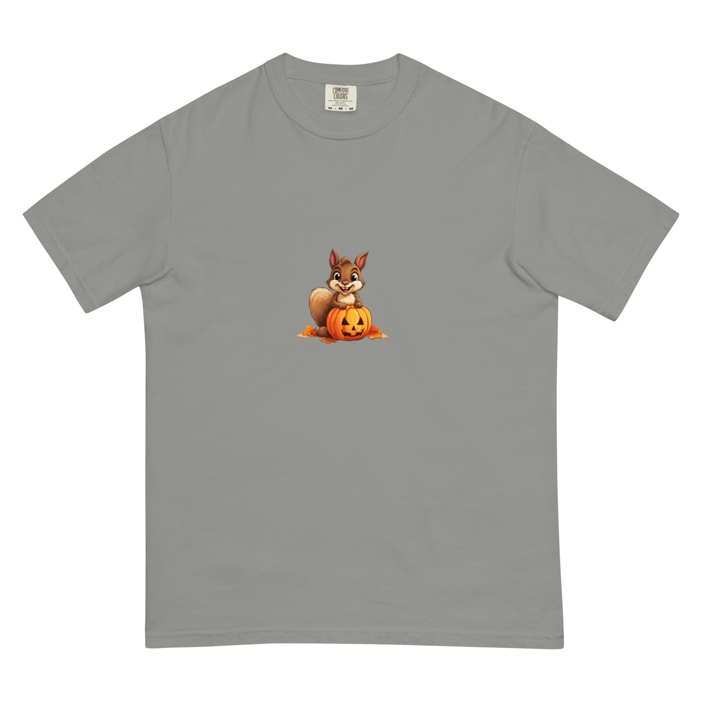 Halloween Squirrell Adult garment-dyed heavyweight t-shirt