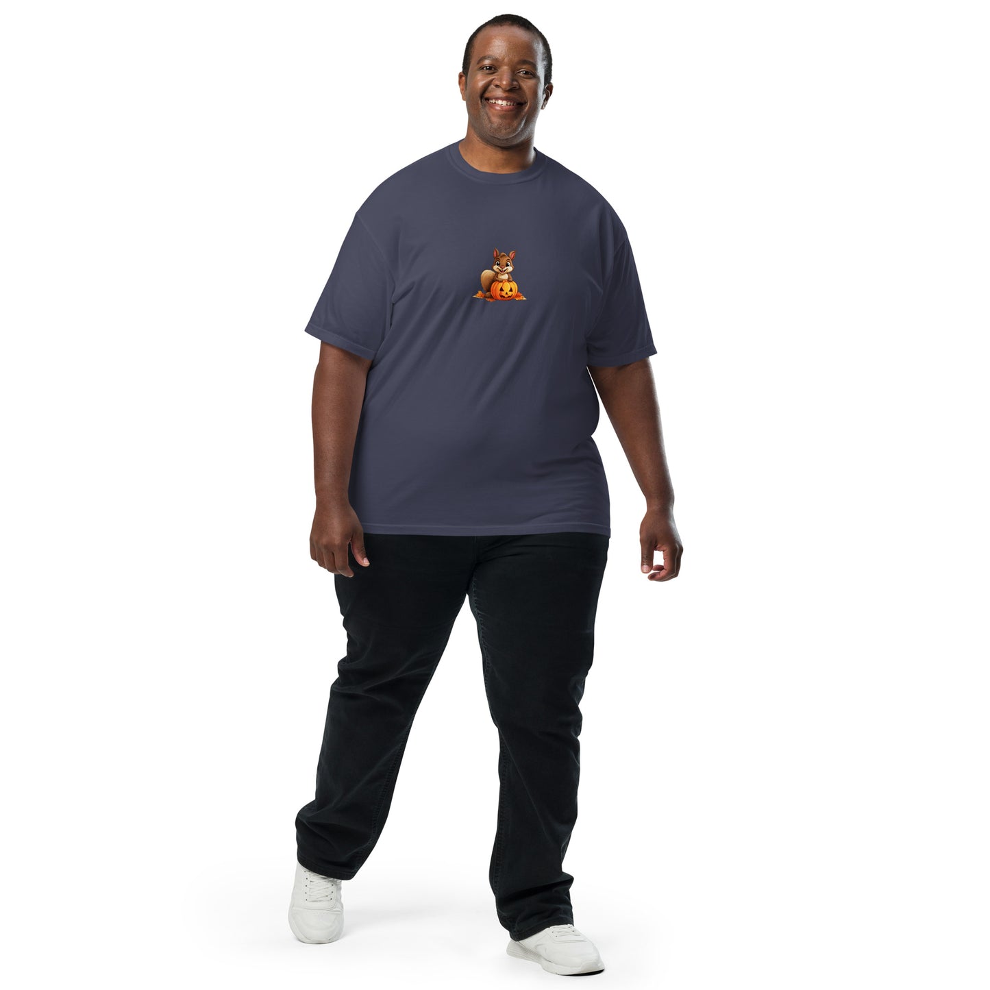 Halloween Squirrell Adult garment-dyed heavyweight t-shirt