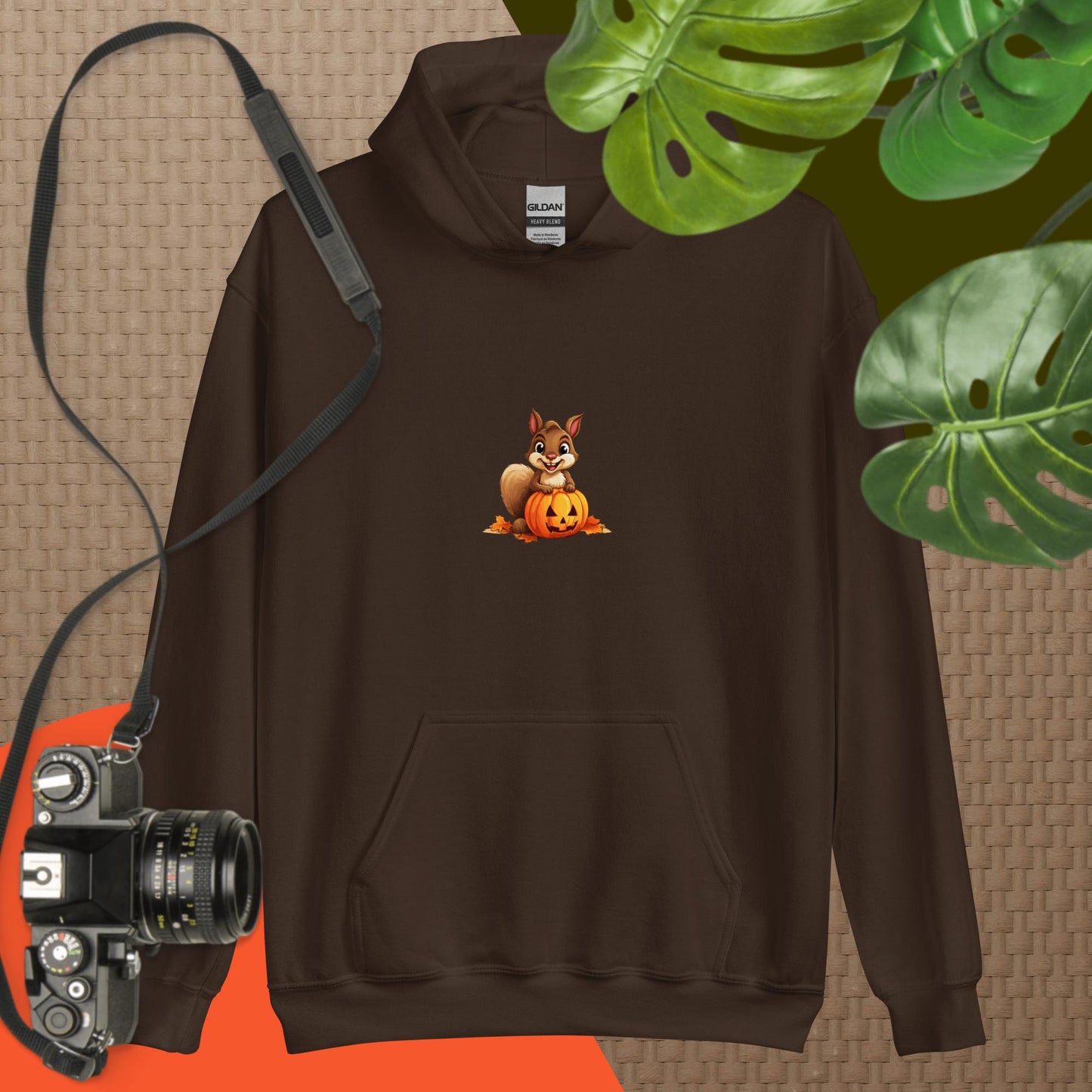 Halloween Squirrell Adult Hoodie