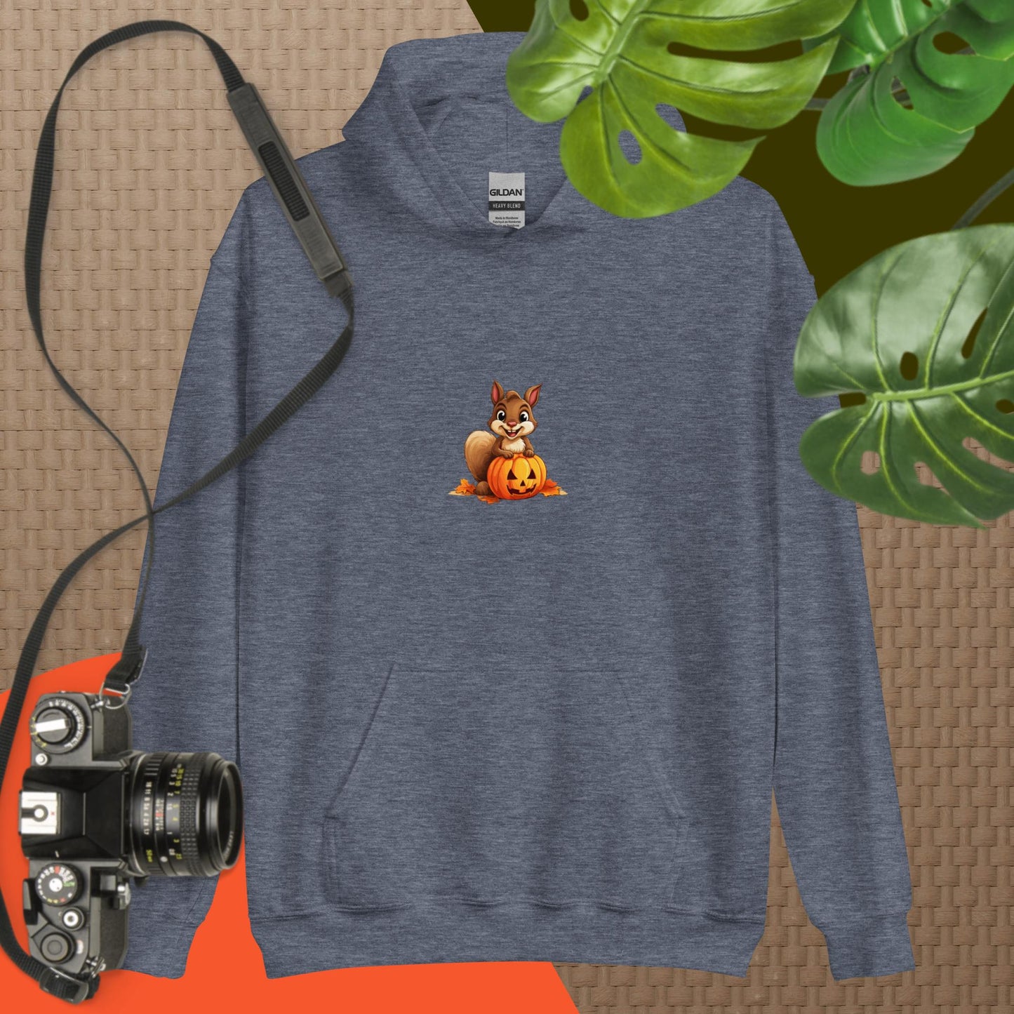 Halloween Squirrell Adult Hoodie