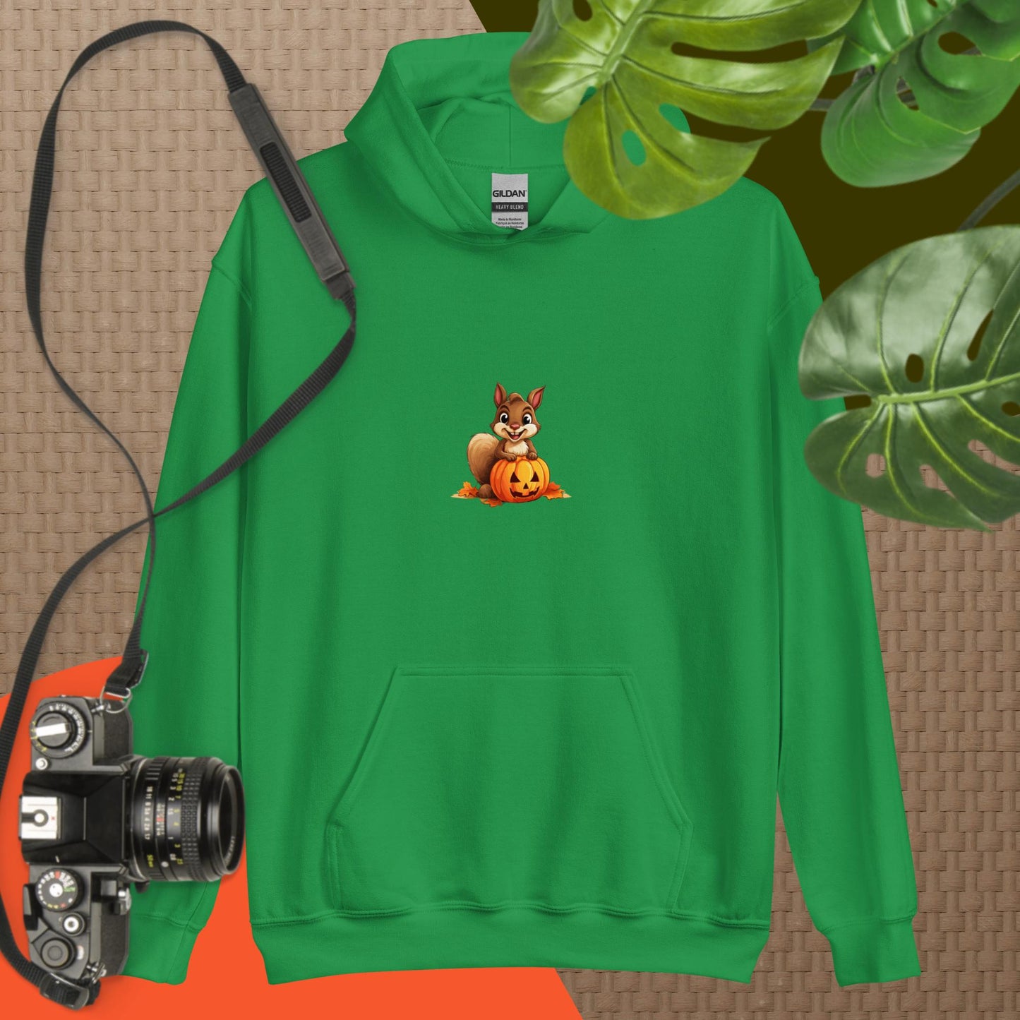 Halloween Squirrell Adult Hoodie