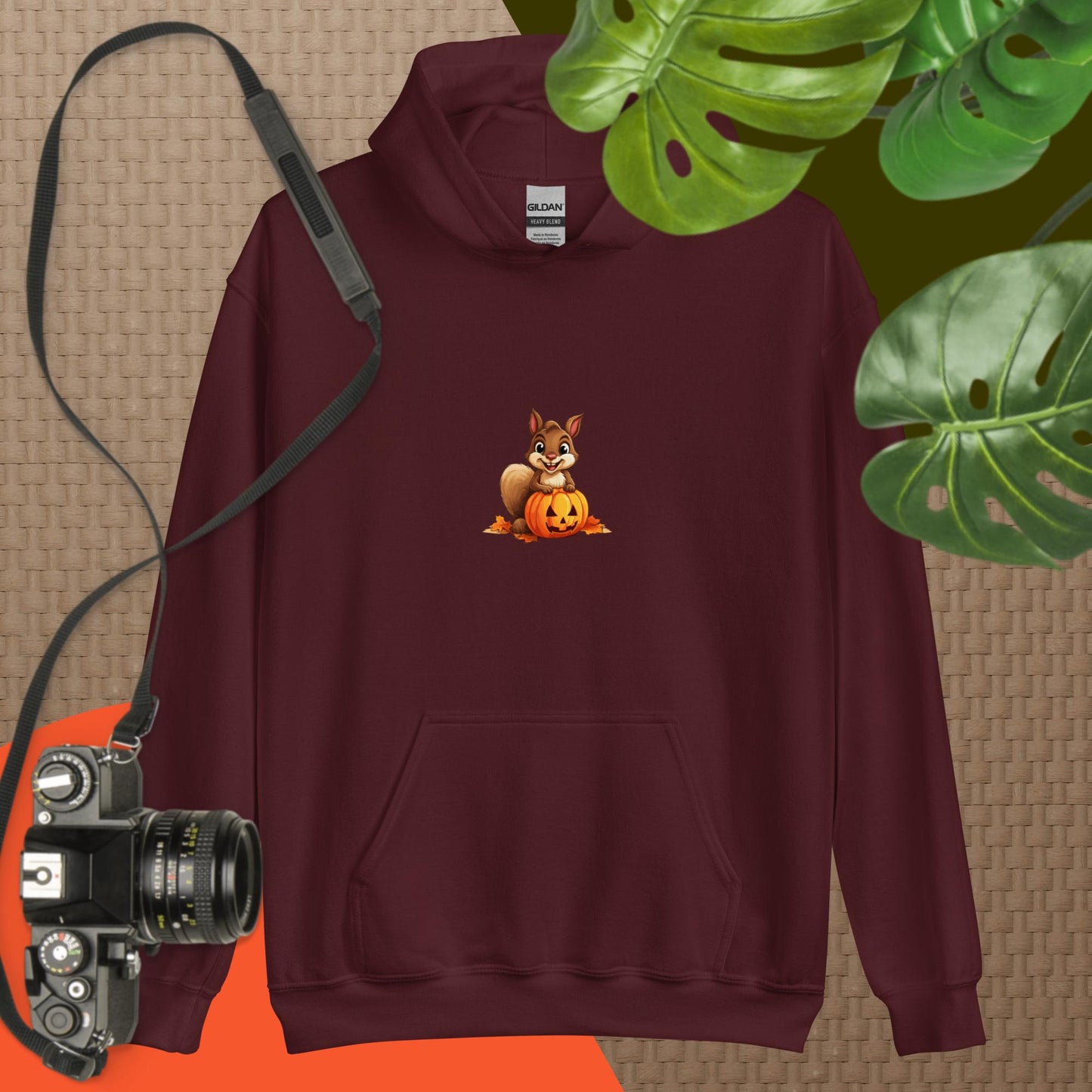 Halloween Squirrell Adult Hoodie