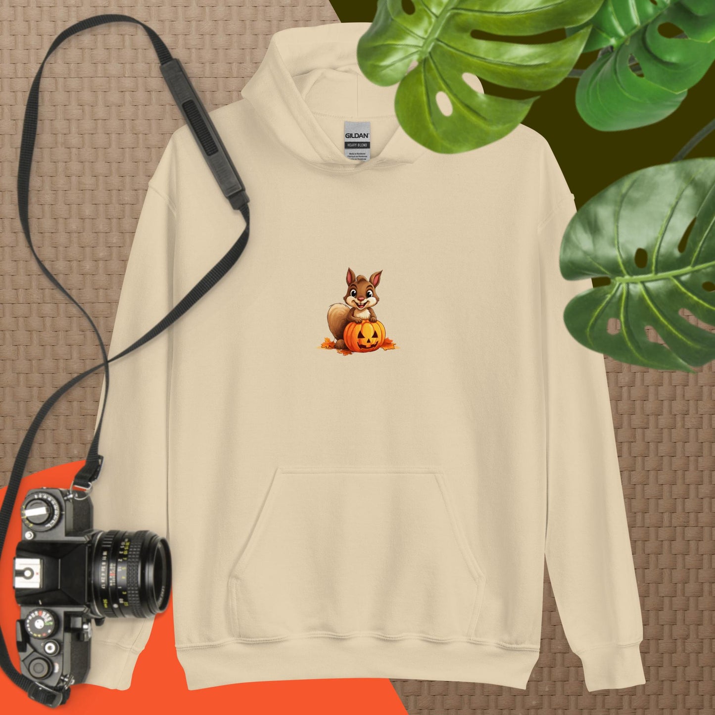 Halloween Squirrell Adult Hoodie