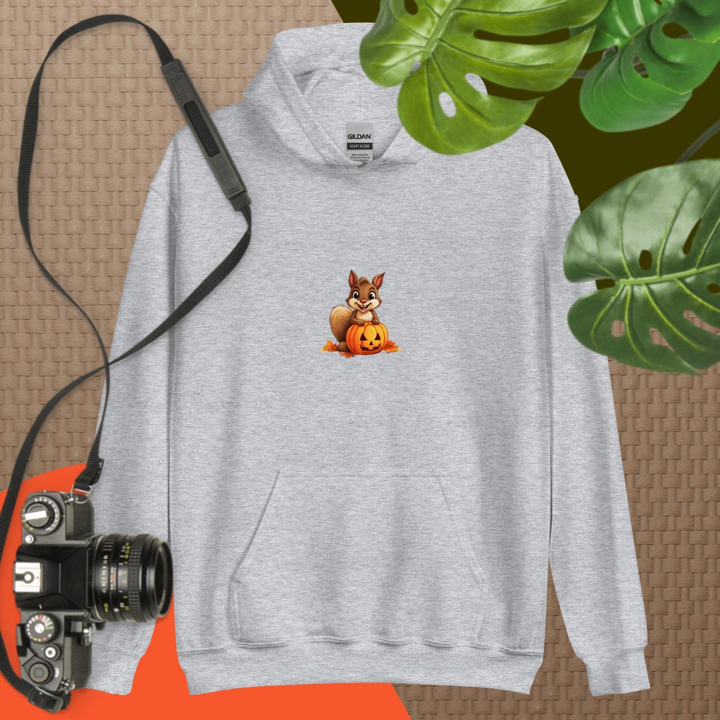Halloween Squirrell Adult Hoodie