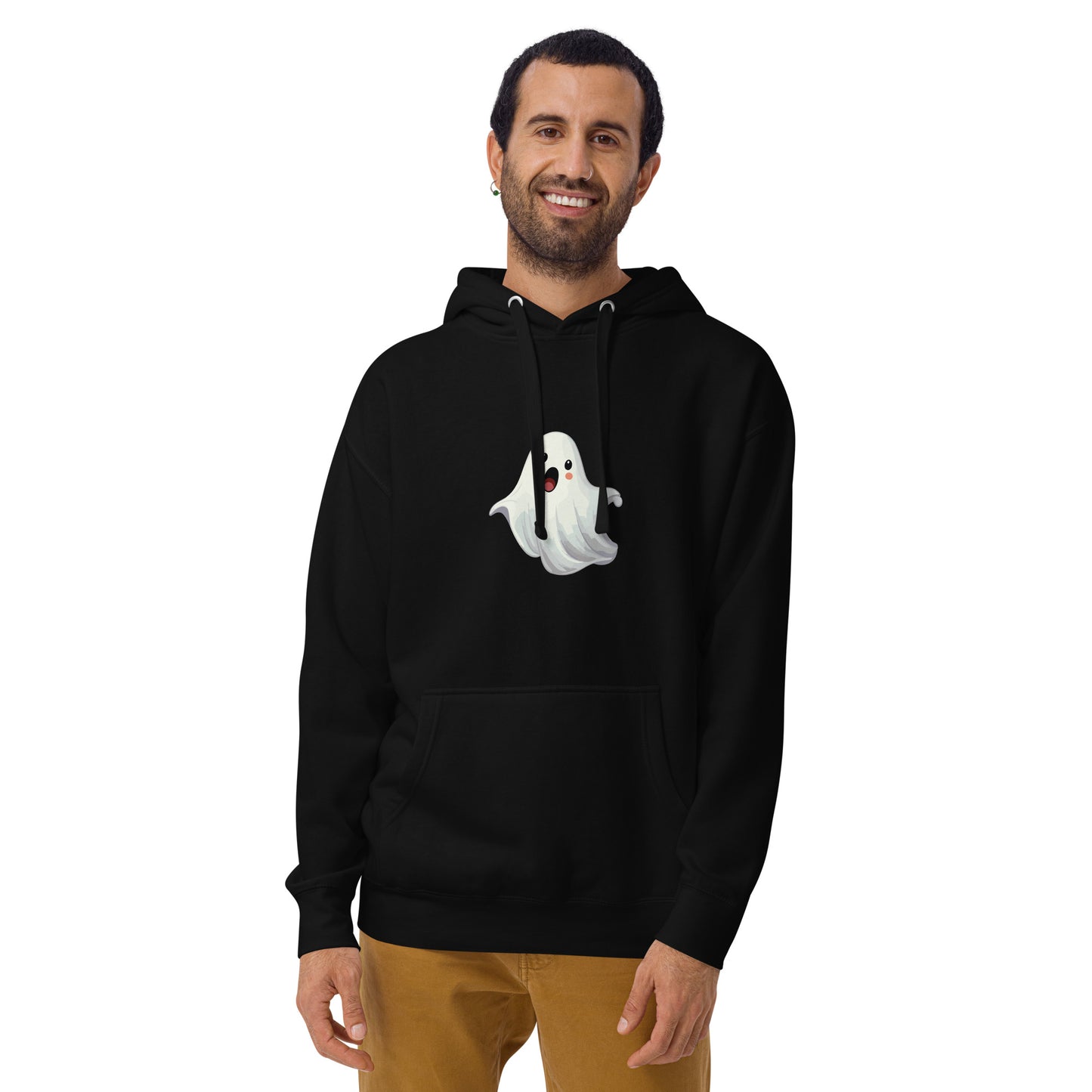 Ghost Halloween Adult Hoodie