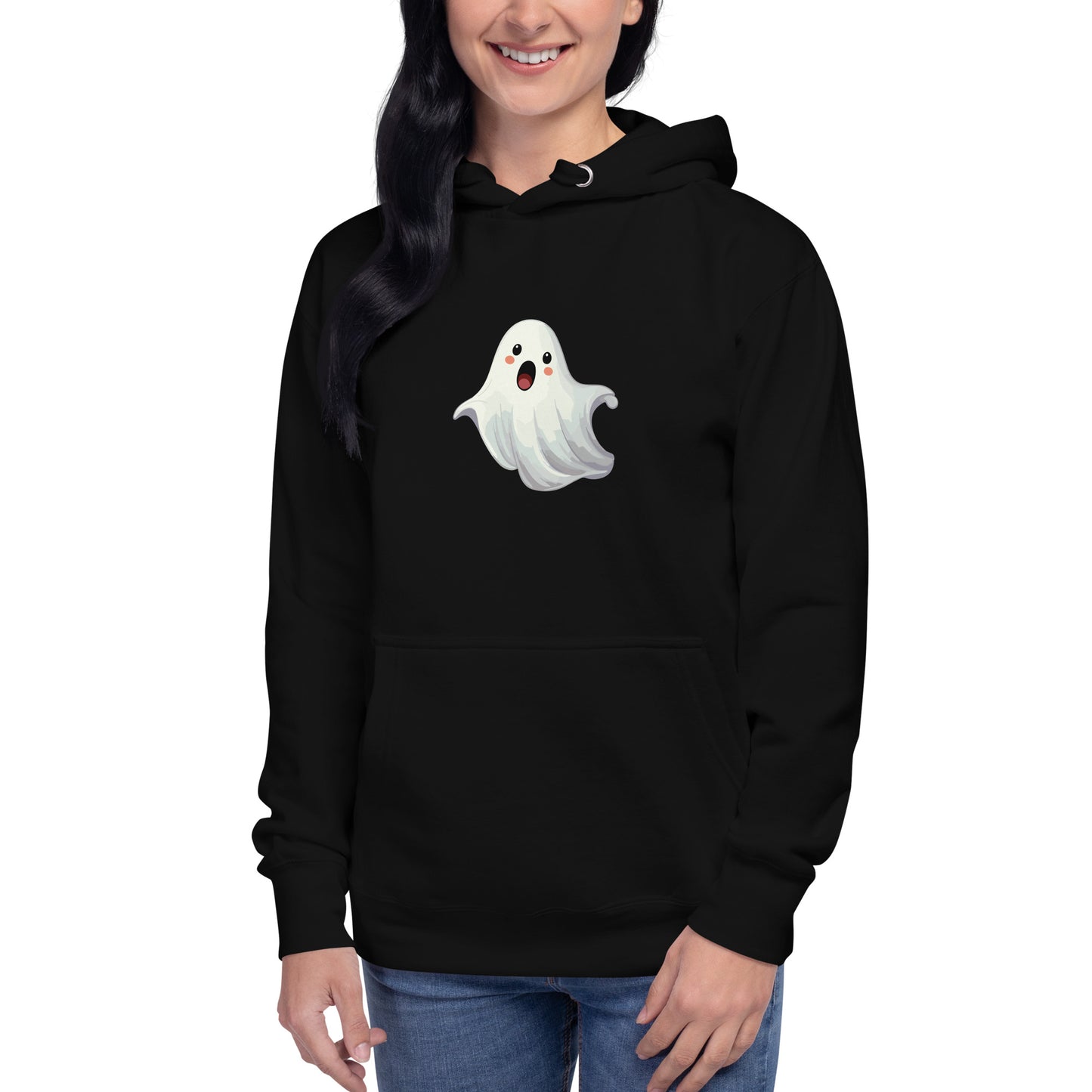 Ghost Halloween Adult Hoodie
