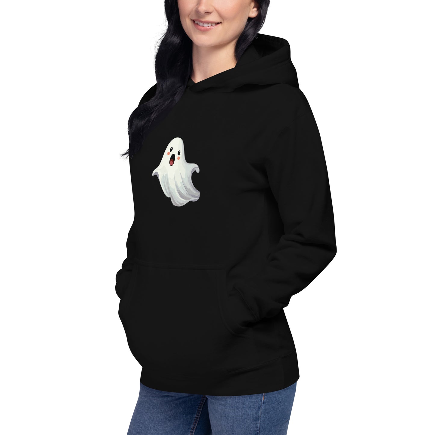 Ghost Halloween Adult Hoodie