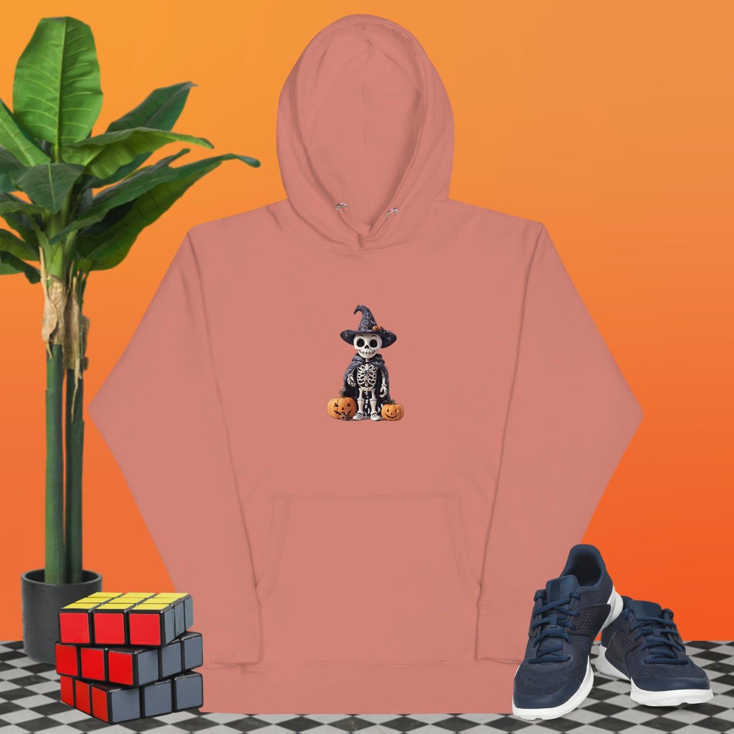 Cute Skeleton Halloween Hoodie