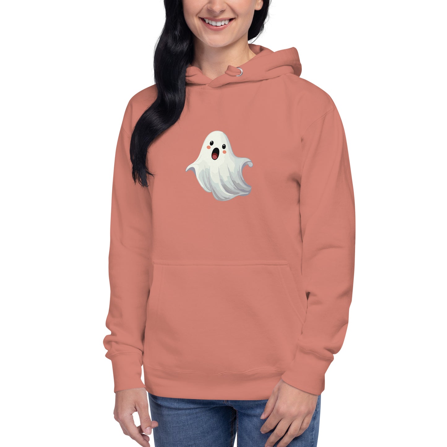 Ghost Halloween Adult Hoodie