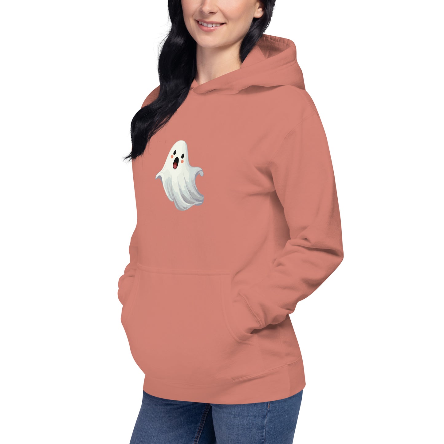 Ghost Halloween Adult Hoodie
