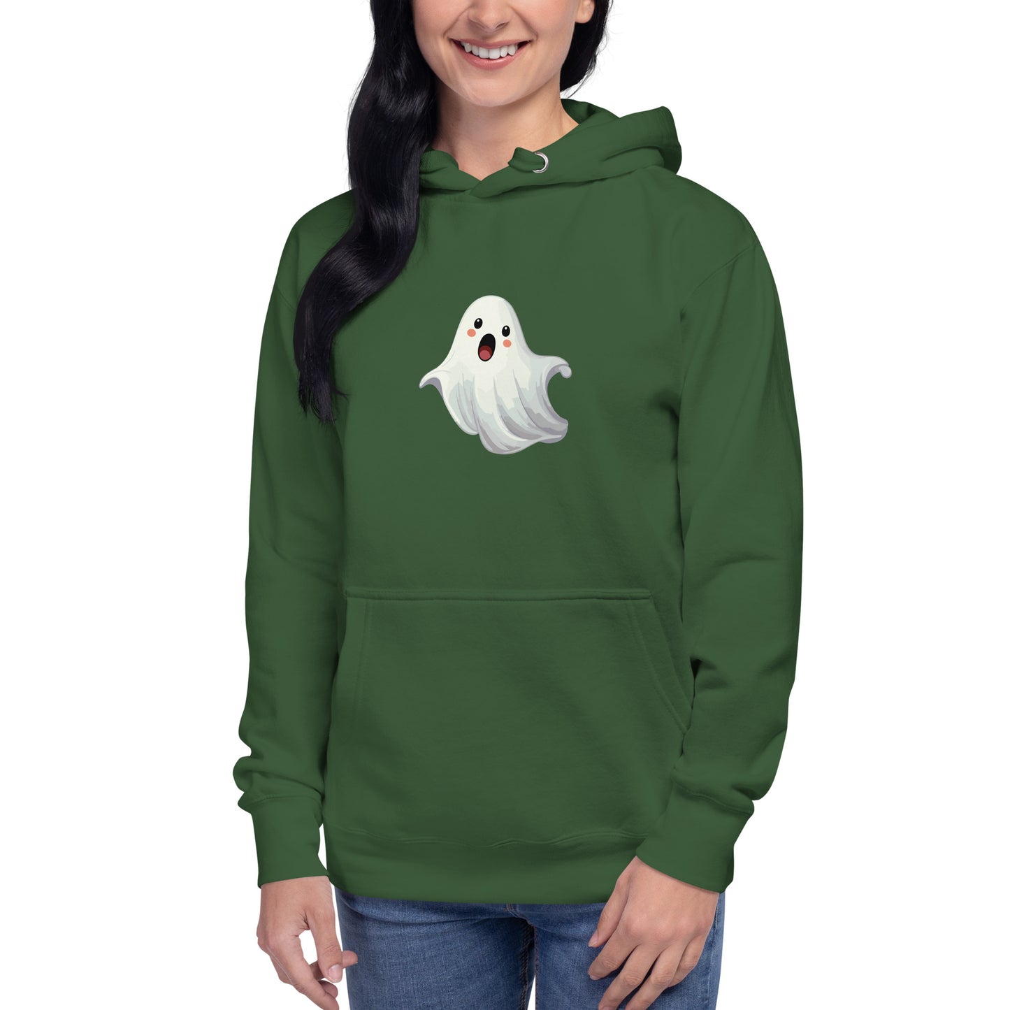Ghost Halloween Adult Hoodie