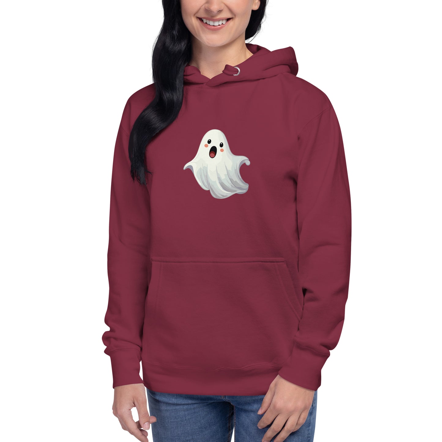 Ghost Halloween Adult Hoodie