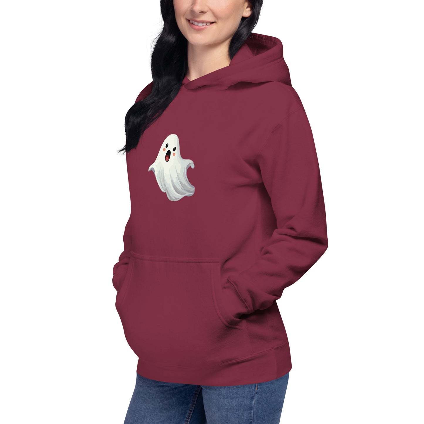 Ghost Halloween Adult Hoodie