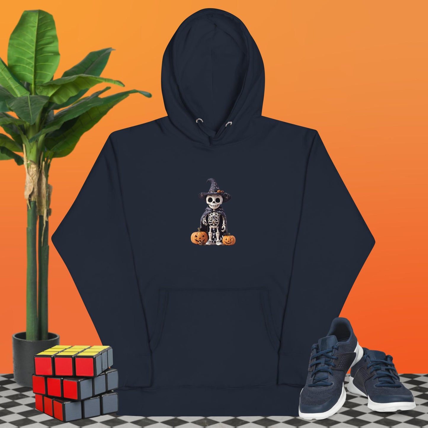 Cute Skeleton Halloween Hoodie