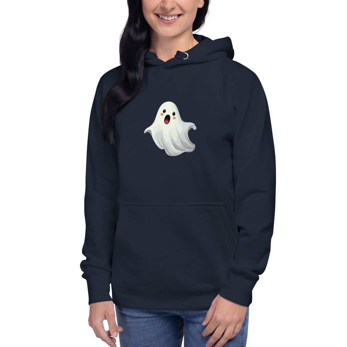 Ghost Halloween Adult Hoodie