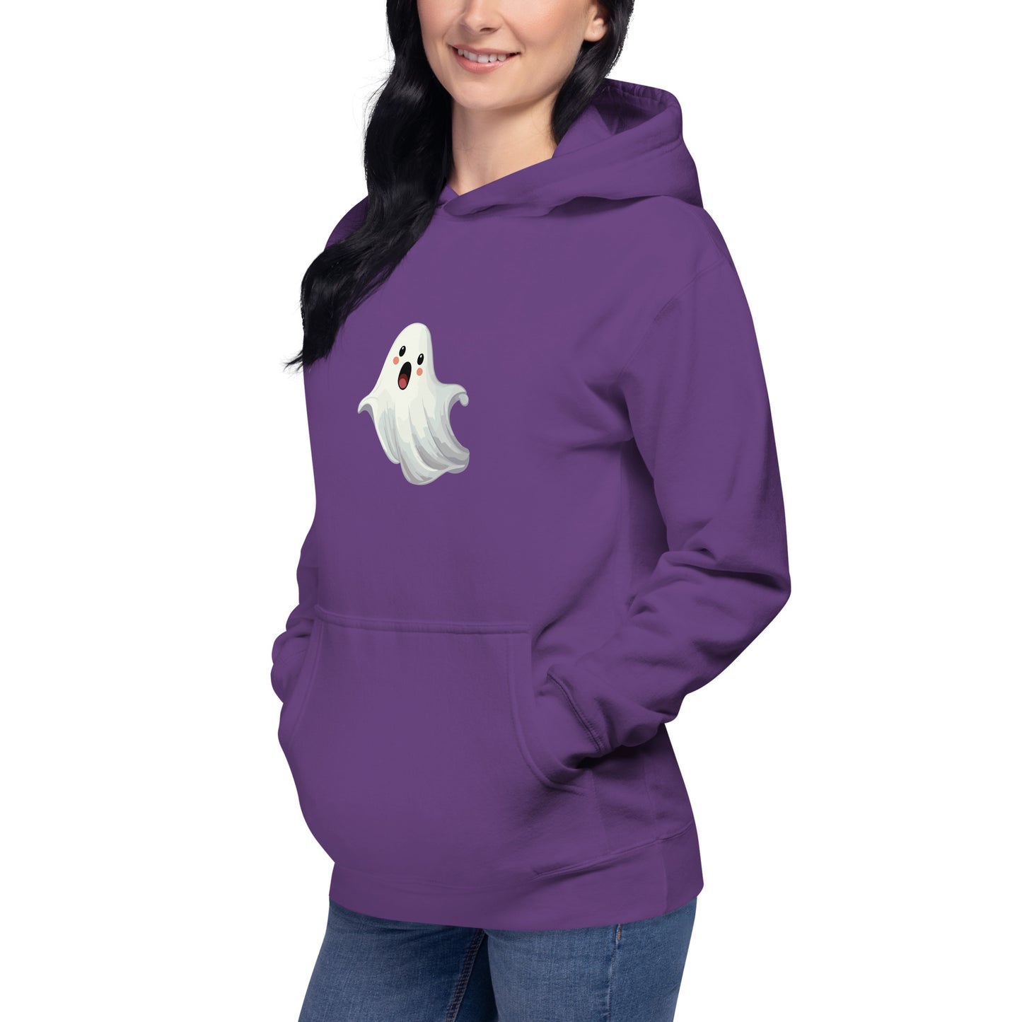 Ghost Halloween Adult Hoodie