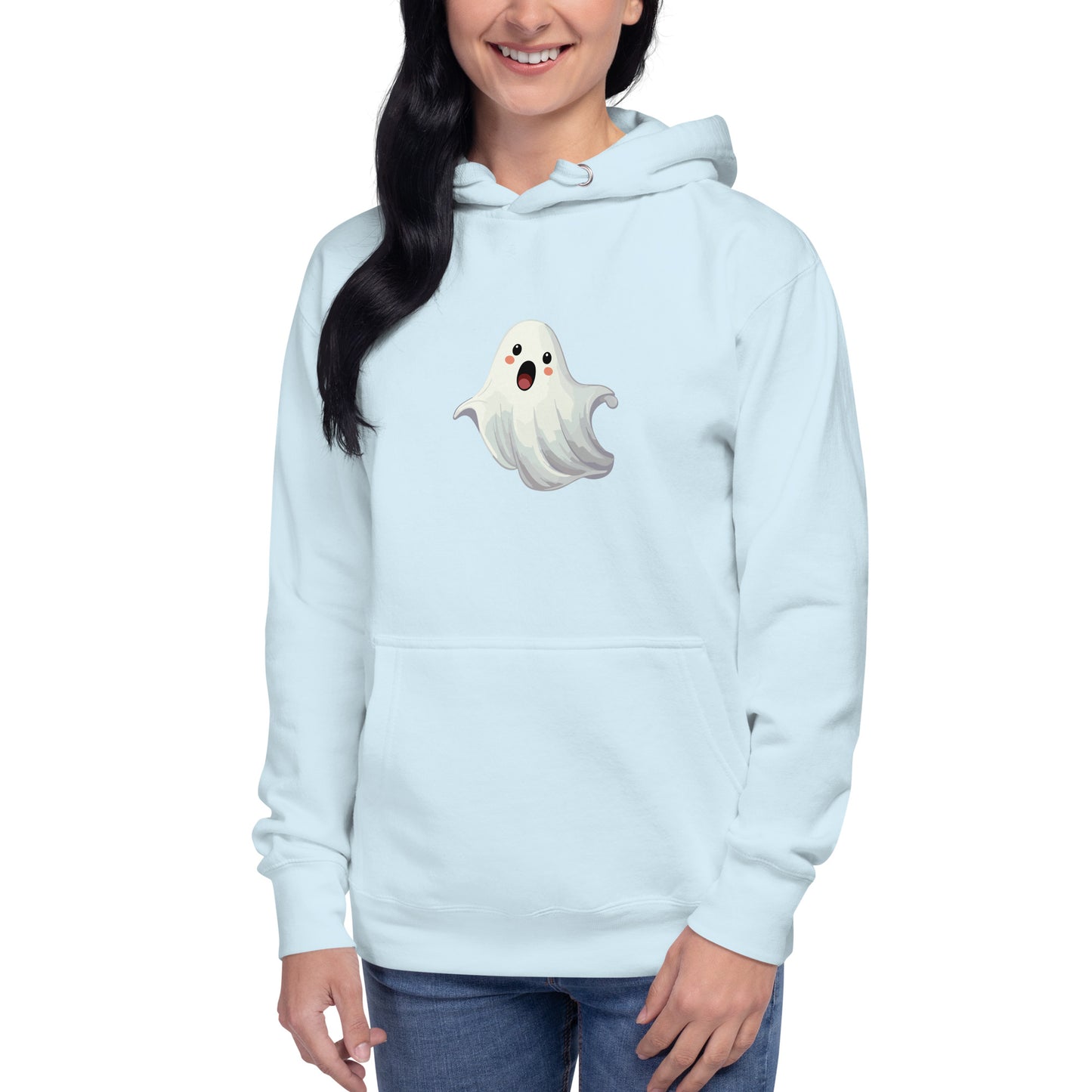 Ghost Halloween Adult Hoodie