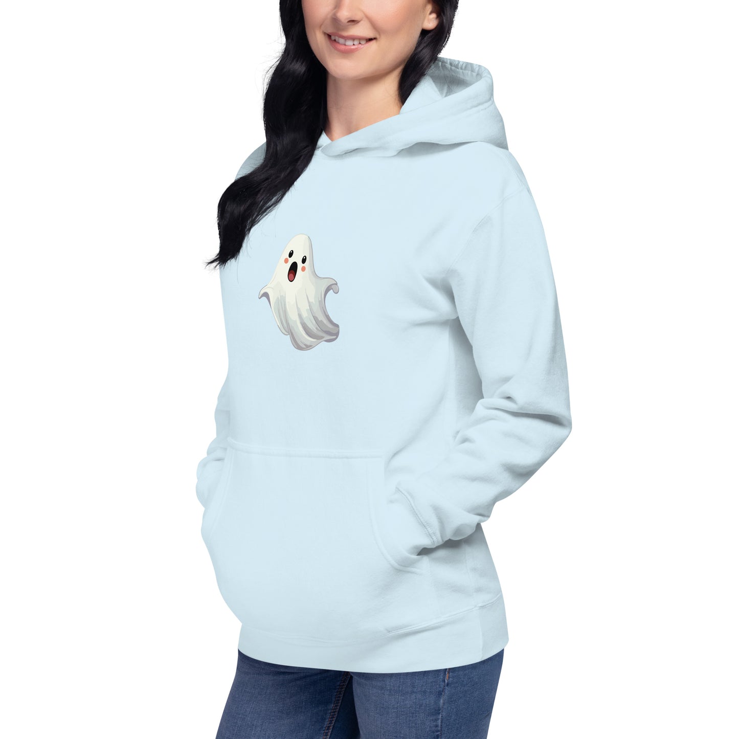 Ghost Halloween Adult Hoodie