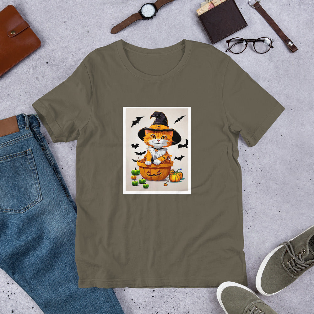 Halloween Kitty t-shirt